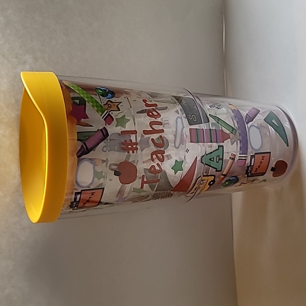 Tervis #1 Teacher Tumbler 24 oz - Picture 1 of 9
